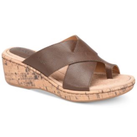 toe thong wedge sandals